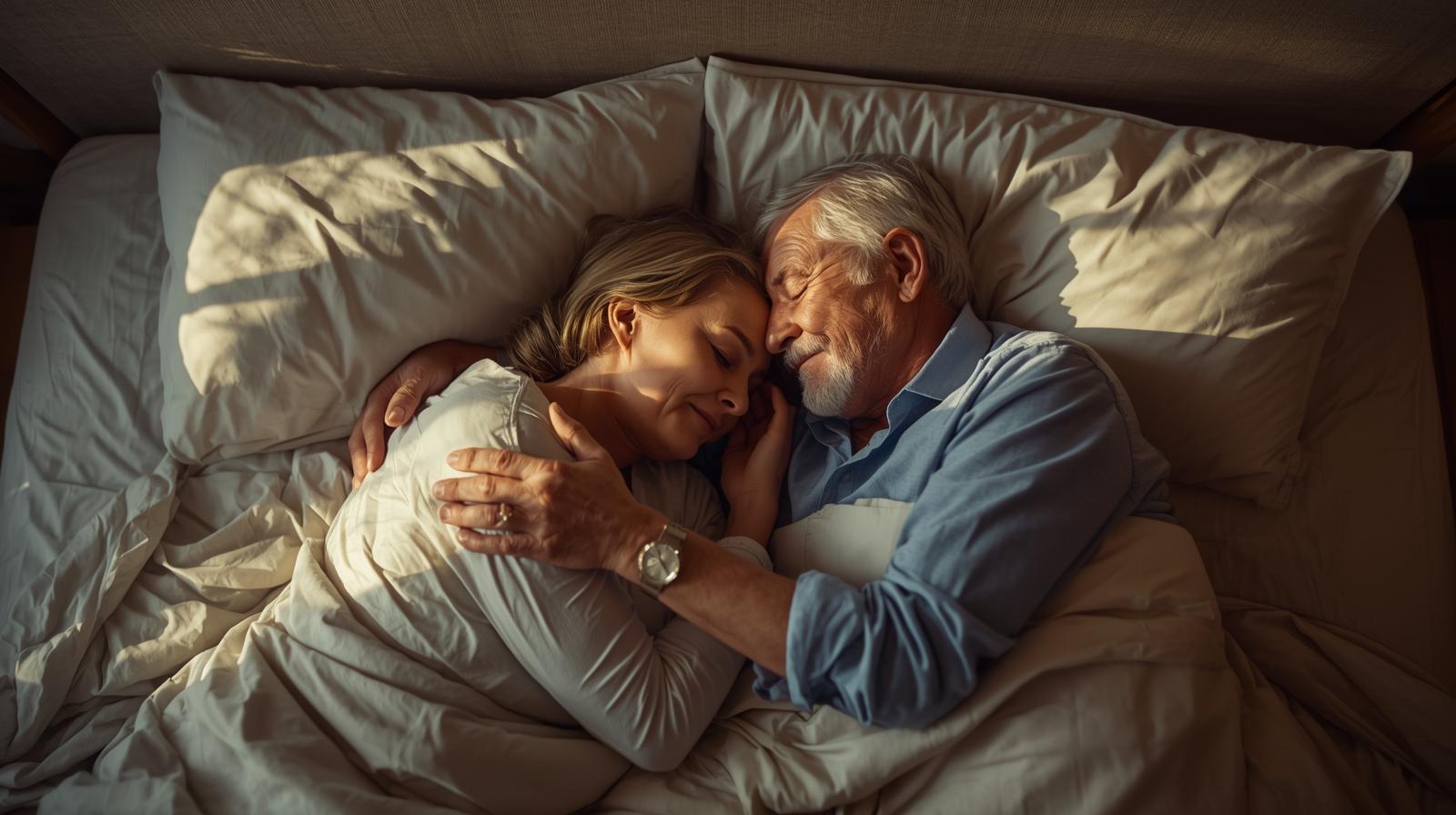 Older couple, decades together